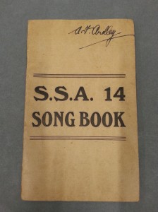 FAU SSA14 song book