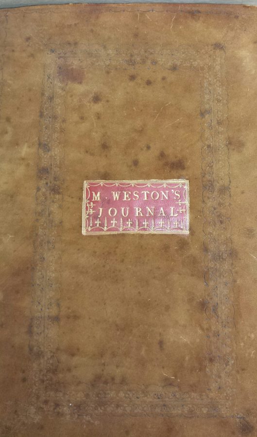 Mary Weston’s Journal (Library reference: MS Vol 312)