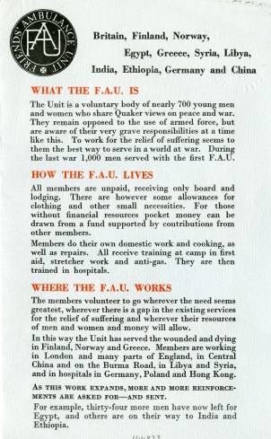 LSF FAU_2A WHAT IS THE FAU 1942
